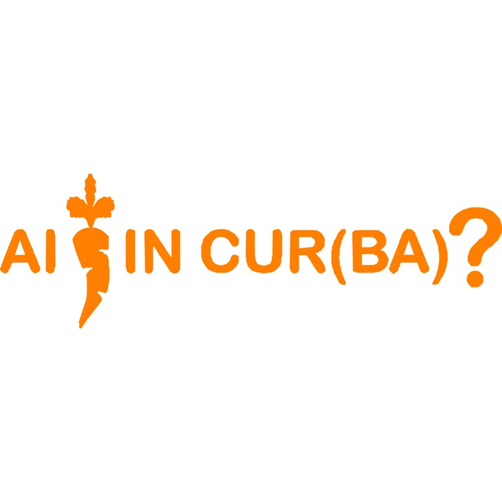 Sticker auto "Ai morcov in'', 22x10 cm, Portocaliu