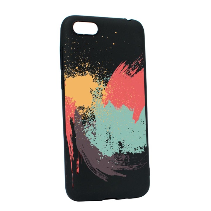 Husa Silicon Compatibila Cu Apple iPhone SE 2020, Painting, rezistenta la uzura, B 44