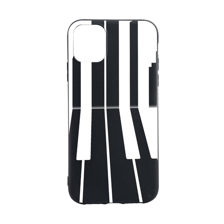 Husa Silicon Compatibila Cu Apple iPhone 13, Piano, rezistenta la uzura, B 45