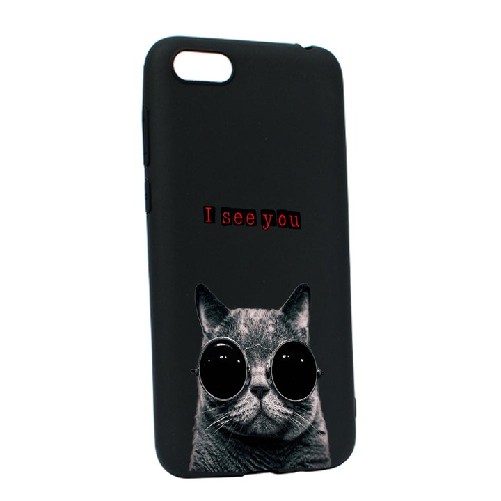 Силиконов калъф Unique за Apple iPhone SE 2020, I See You, B 9