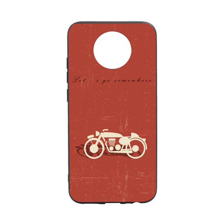 Силиконов калъф Unique за Huawei Nokia C20, Old School, B 16