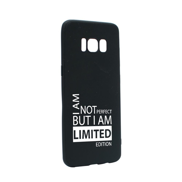 Husa Silicon Compatibila Cu Samsung Galaxy S8, Limited Edition, rezistenta la uzura, B 59