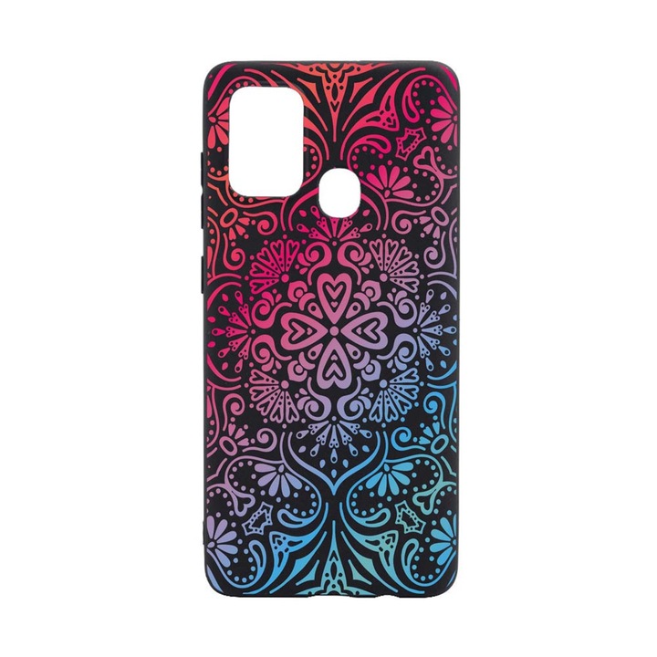 Силиконов калъф Unique за Samsung Galaxy A21s, Mandala Color, B 72
