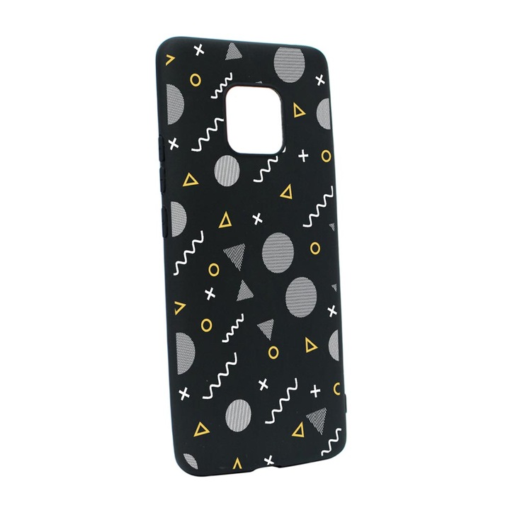 Husa Silicon Compatibila Cu Xiaomi Redmi Note 9 Pro, Abstract, rezistenta la uzura, B 74