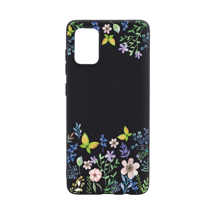 Силиконов калъф Unique за Oppo Reno 5 Pro 5G, Butterfly Flowers, B 95