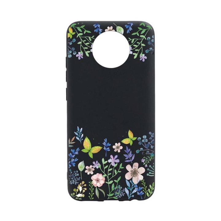 Силиконов калъф Unique за Huawei OnePlus Nord CE 5G, Butterfly Flowers, B 95