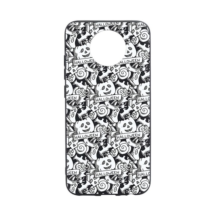 Силиконов калъф Unique за Huawei Nokia C10, Helloween, B 122