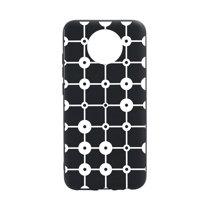 Силиконов калъф Unique за Huawei Nokia C20, Lines, B 124