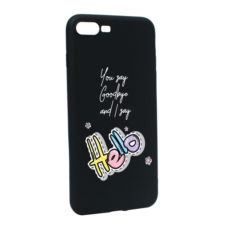 Силиконов калъф Unique за Apple iPhone 7 Plus / 8 Plus, Say Hello, B 148
