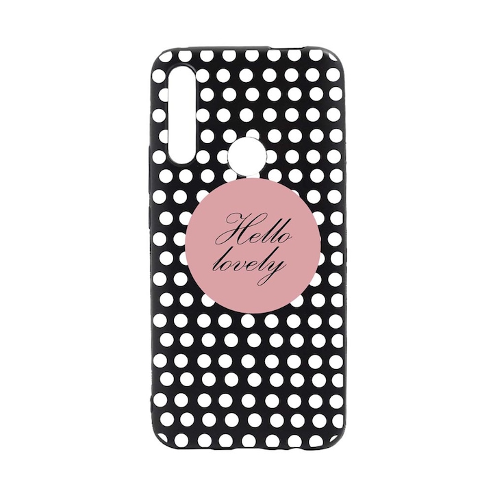 Husa Silicon Compatibila Cu Xiaomi Redmi Note 8T, Hello Lovely, rezistenta la uzura, B 163