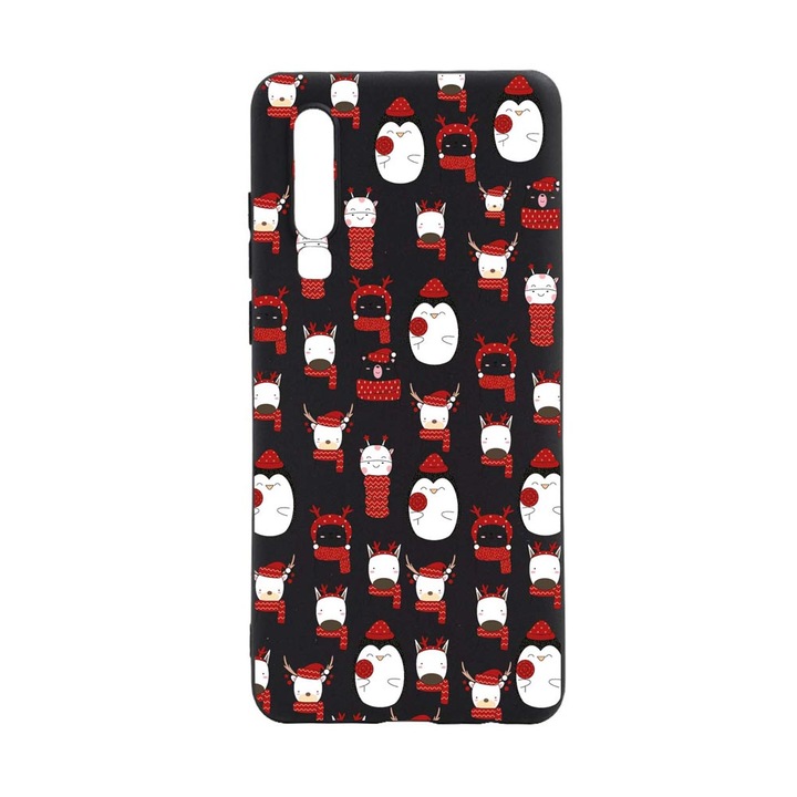 Husa Silicon Compatibila Cu Samsung Galaxy A70 / A70s, Winter Feeling, rezistenta la uzura, B 166