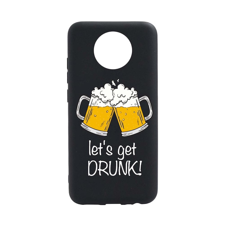 Силиконов калъф Unique за Huawei OnePlus Nord CE 5G, Lets Get Drunk, B 170