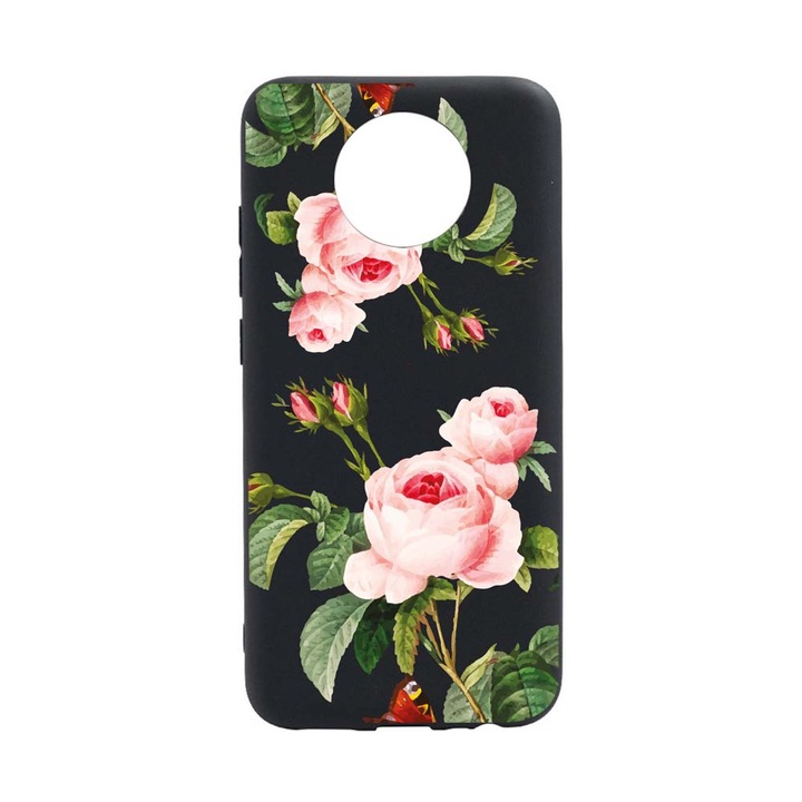 Силиконов калъф Unique за Huawei Nokia C10, Rose, B 172