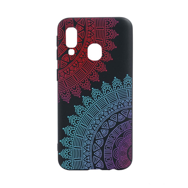 Husa Silicon Compatibila Cu Samsung Galaxy A40, Lace, rezistenta la uzura, B 176