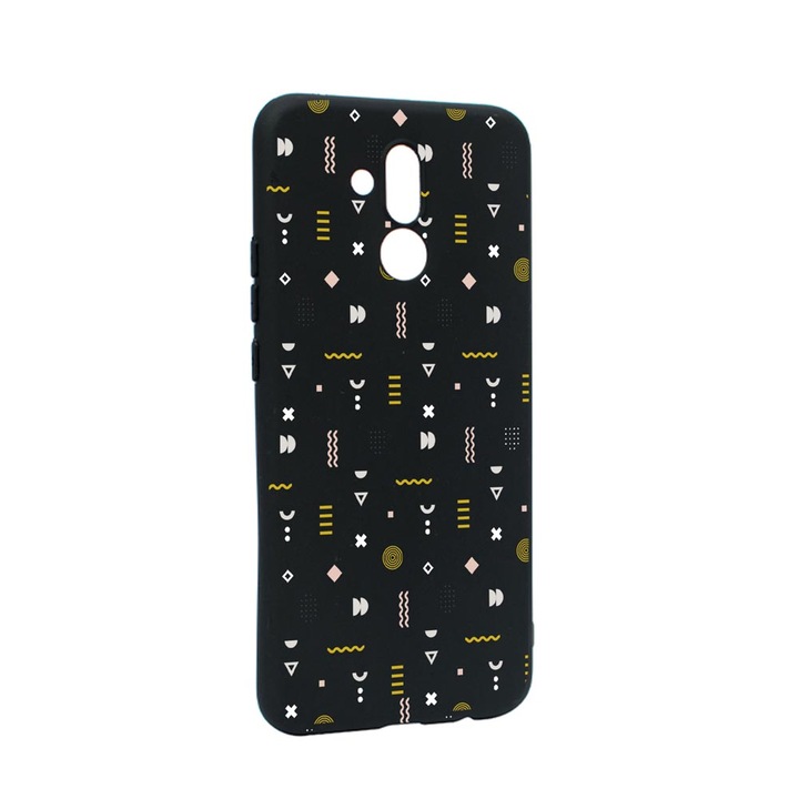 Силиконов калъф Unique за Huawei Mate 20 Lite, Symbols, B 178