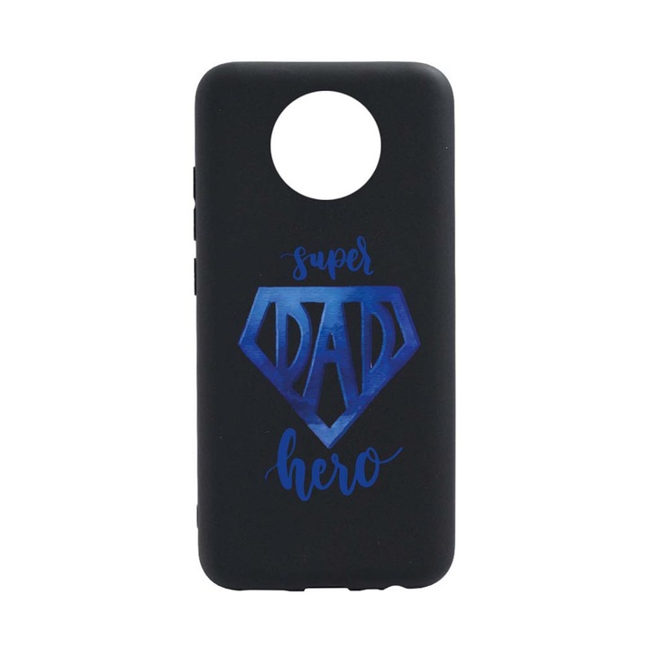 Силиконов калъф Unique за Huawei Nokia C20, Super Hero Dad, B 182