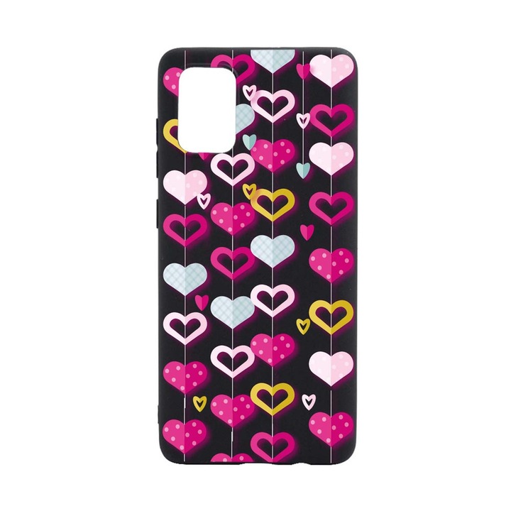 Силиконов калъф Unique за Oppo Reno 5 Pro 5G, Lovely Hearts, B 185