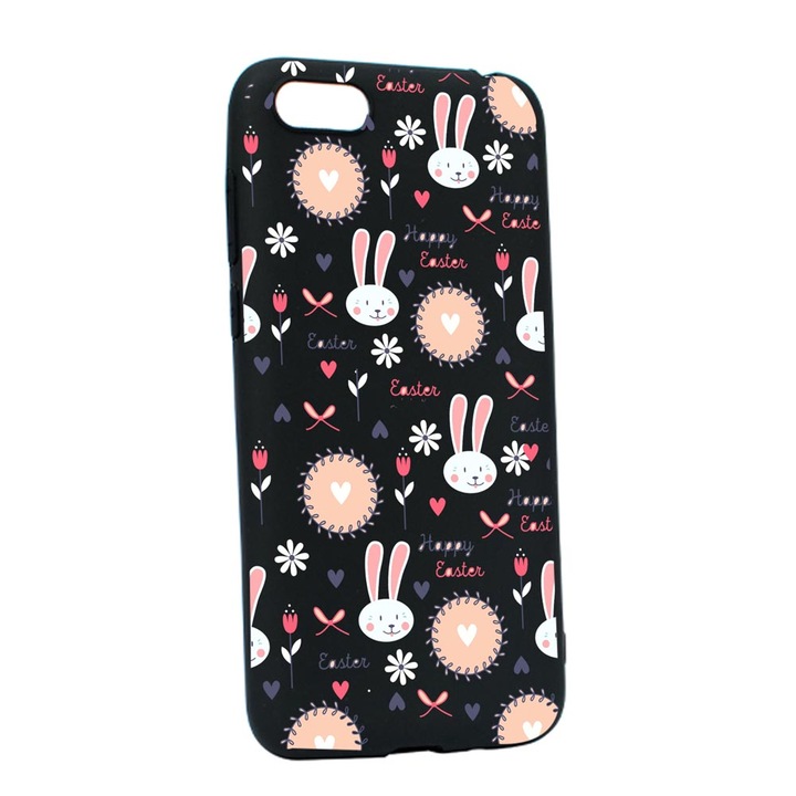 Husa Silicon Compatibila Cu Apple iPhone SE 2020, Easter, rezistenta la uzura, B 189