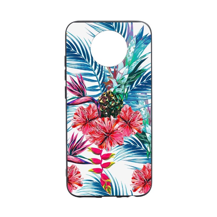 Силиконов калъф Unique за Huawei Nokia C20, Tropical, Ananas, B 221