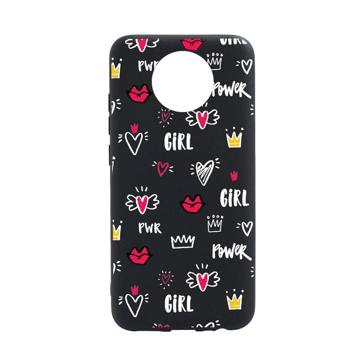 Силиконов калъф Unique за Huawei Nokia C20, Girl Power, B 249