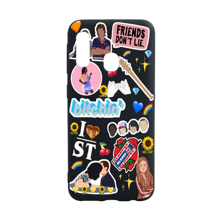 Силиконов калъф Unique за Samsung Galaxy A20E, Friends Don't Lie, B 376