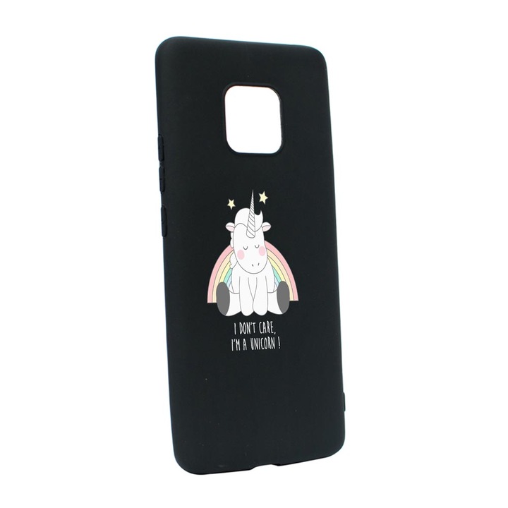 Силиконов калъф Unique за Xiaomi Redmi Note 9 Pro, Unicorn - I Don't Care, B 524