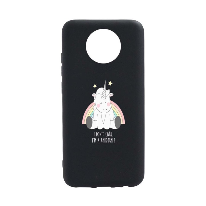 Силиконов калъф Unique за Huawei Nokia C20, Unicorn - I Don't Care, B 524