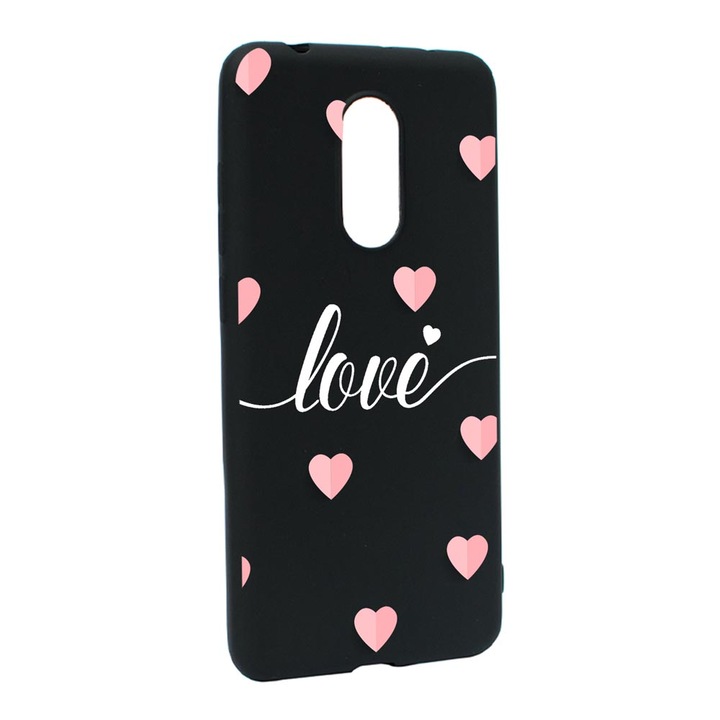 Husa Silicon Compatibila Cu Xiaomi Mi 9T Pro, Love Flying Hearts, rezistenta la uzura, B 85