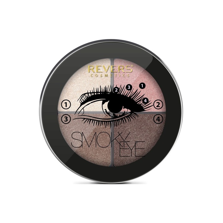 Fard de pleoape Smoky Eyes, Revers, nr. 05, maro, sidef