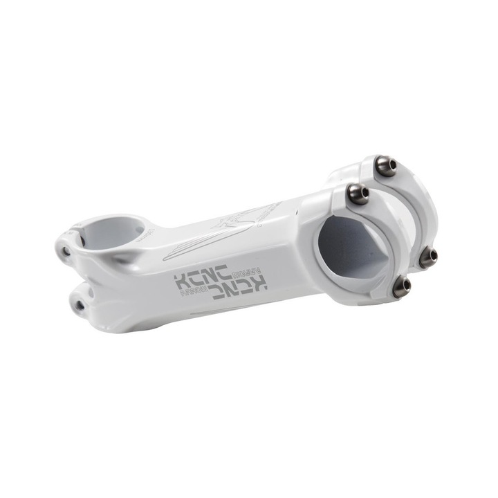 Pipa bicicleta KCNC Arrow, 120 mm, alb