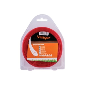 Fir motocoasa Villager, profil patrat, nailon, 2.4 mm x 15 m
