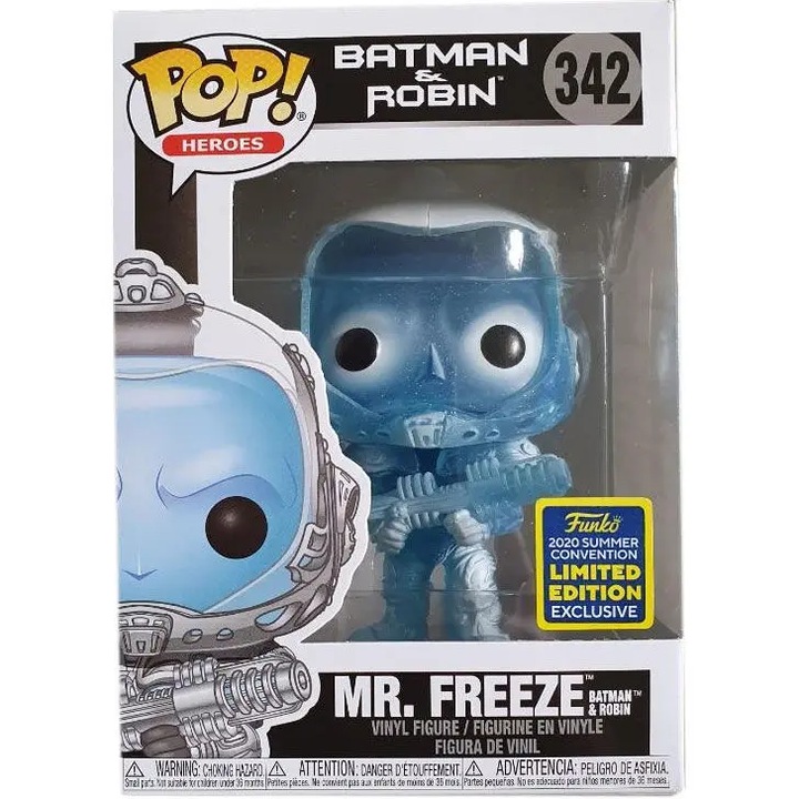 Figurina, Mr. Freeze, 9 cm, 4 ani+, Albastru