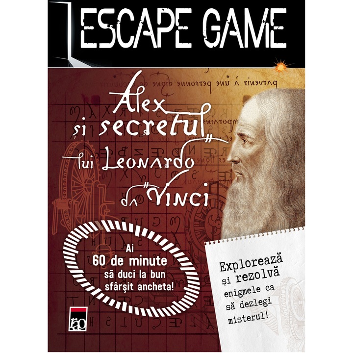 Escape game. Alex si secretul lui Leonardo da Vinci, Vincent Raffaitin