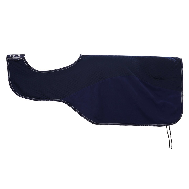 Patura de echitatie pentru antrenament din fleece HVPL Navy, masura M