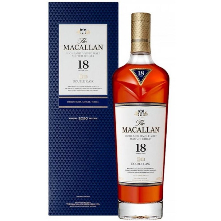 Whisky Macallan Double Cask,18Yo, 43%, 0.7L