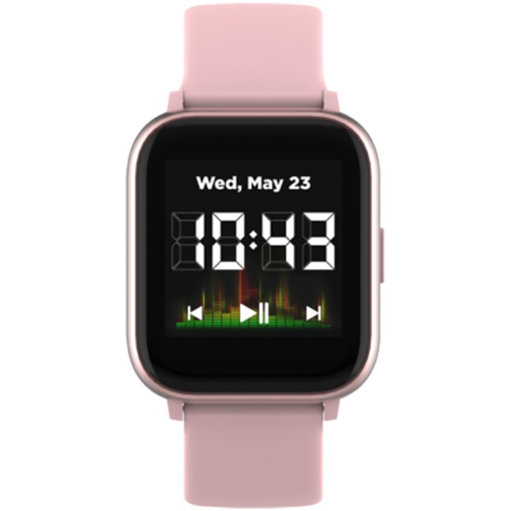 Смарт часовник CANYON Smart watch, 1.4 инча IPS full touch screen, Розов, CNS-SW78PP