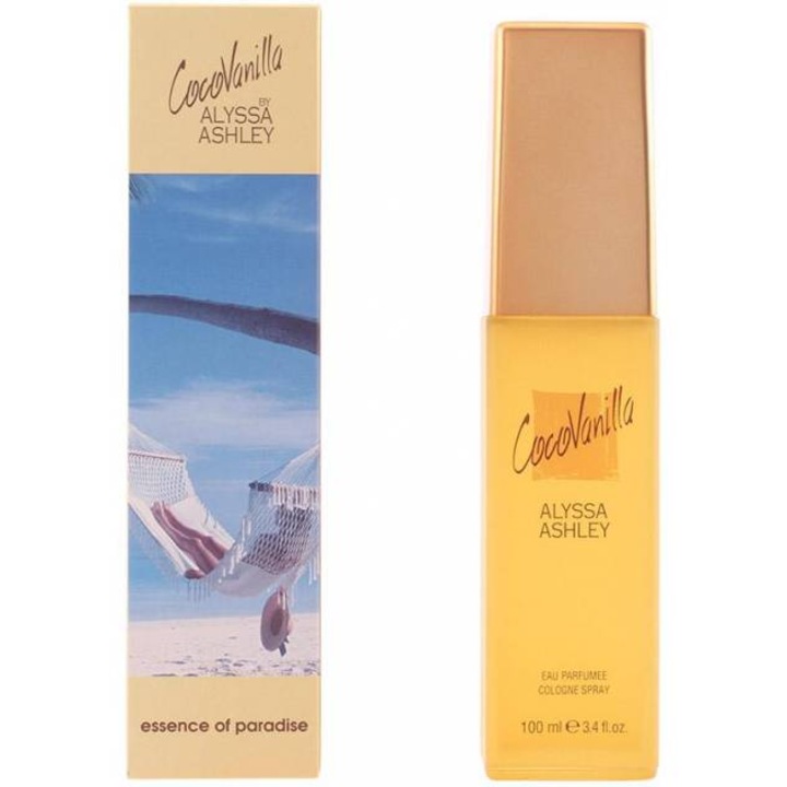 Apa de toaleta femei cu pulverizator ALYSSA ASHLEY, Coco Vanilla, 100 ml