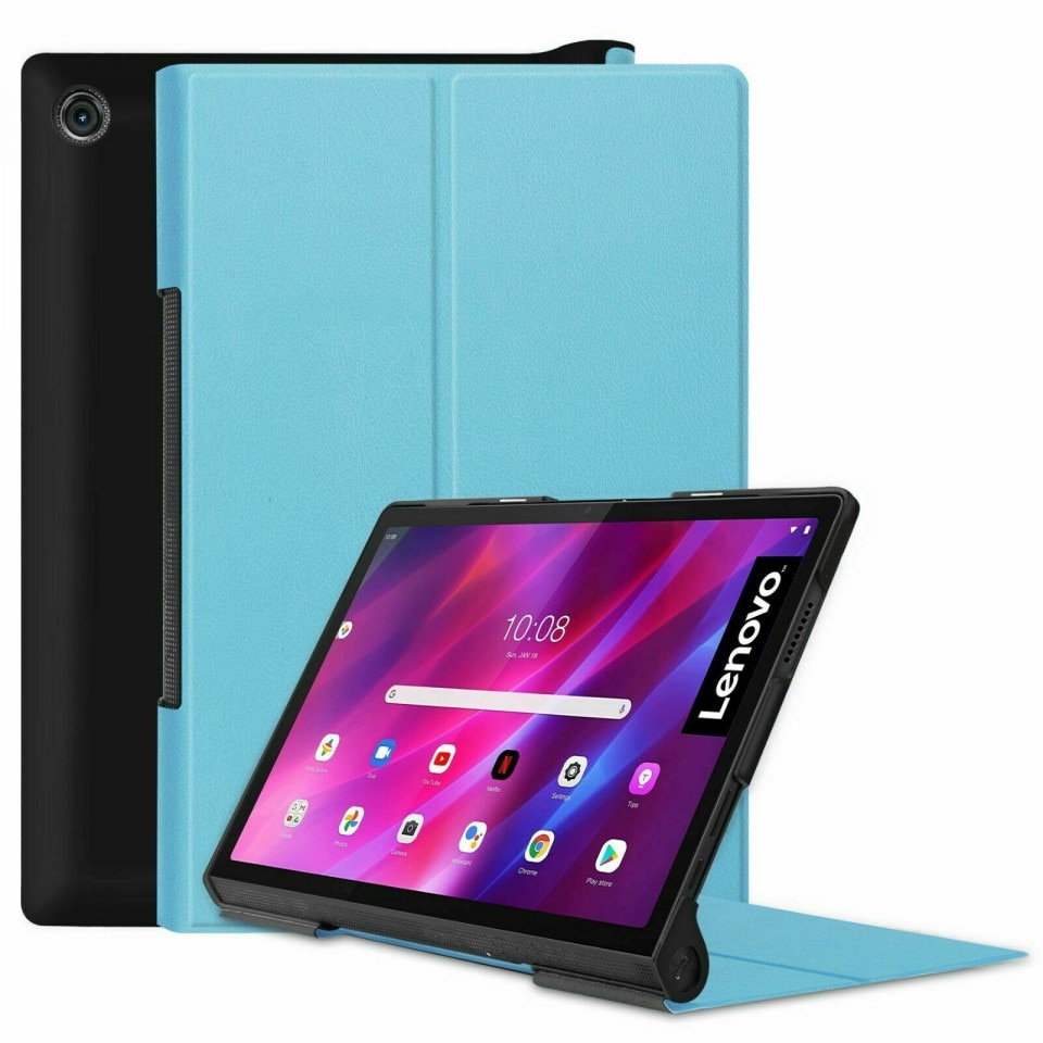 Husa pentru Lenovo Yoga TAB P11 YT-J706F 11 inch smart case blue