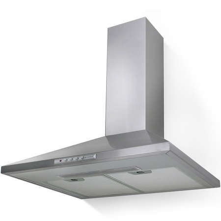 Hota decorativa Faber VALUE PB PLUS X A60 FABER, Capacitate absorbtie 430 m3h, 1 motor, Filtru aluminiu, Iluminare LED, Clasa D, 60 cm, Inox