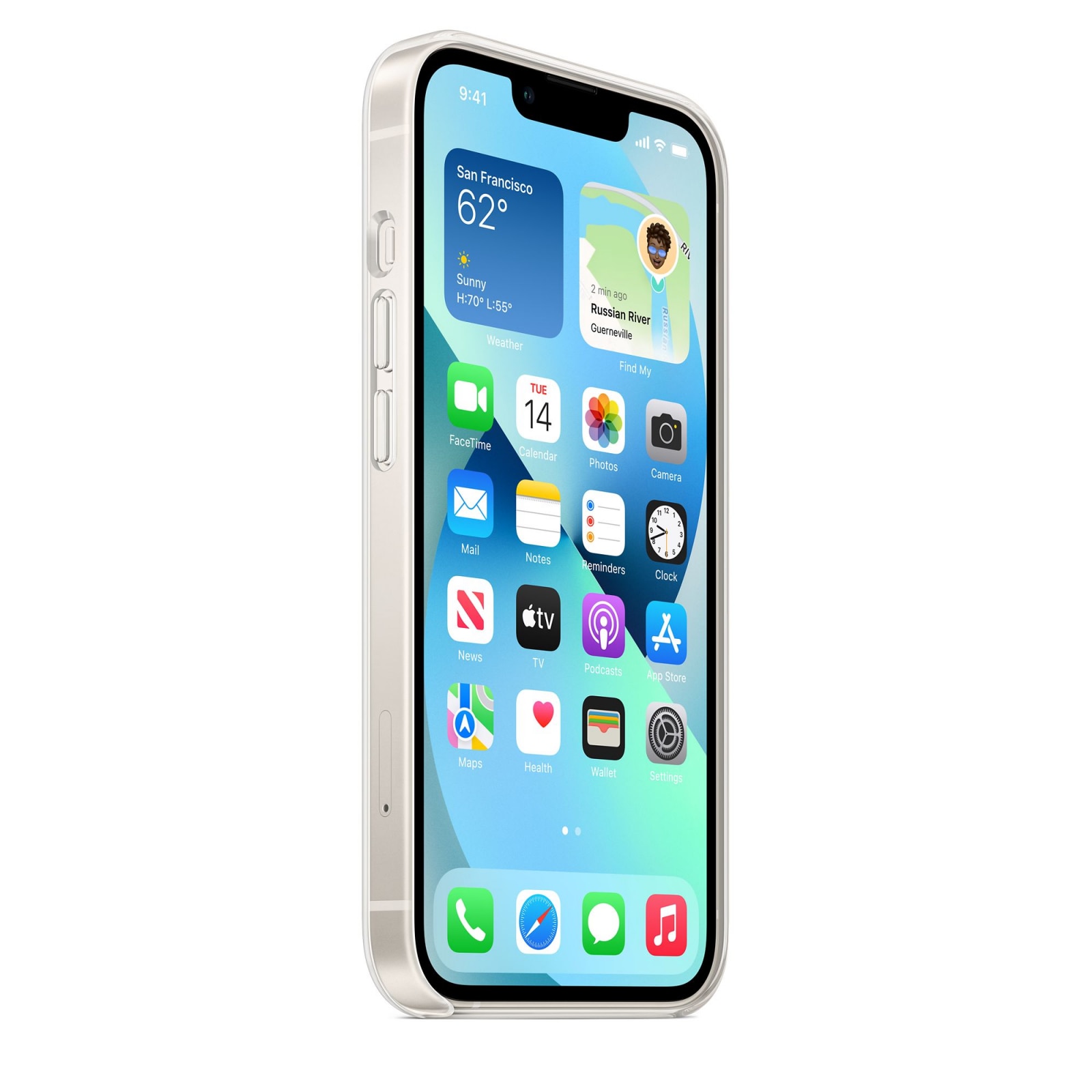 Husa pentru iPhone 13 mini - MagSafe Transparent
