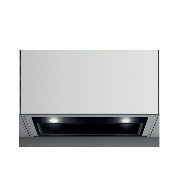Hota incorporabila Falmec Gruppo Incasso Murano Black L50 cm, Motor 800 mc/h, Dynamic Led, Aspiratie perimetrala, Touch control+24h, Telecomanda
