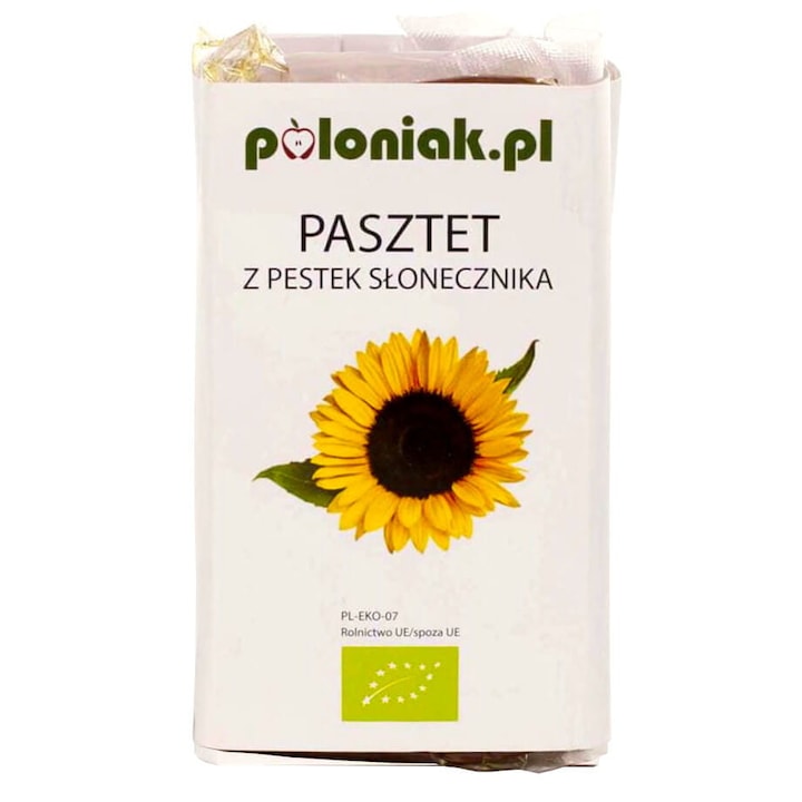 Pate vegan, Poloniak, Din seminte de floarea-soarelui, BIO, 160 g