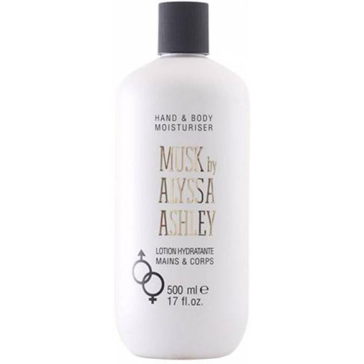 Hidratáló krém kézre és testre ALYSSA ASHLEY, Musc, Unisex 500 ml