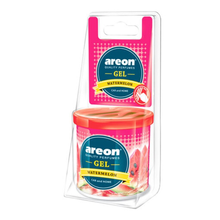 Odorizant auto Areon Gel Can Blister Watermelon