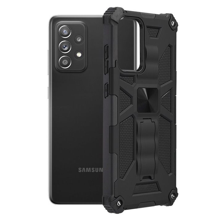 Кейс за Samsung Galaxy A72 4G/A72 5G, Techsuit Blazor Series, черен