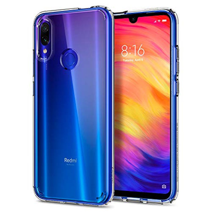 Szilikon tok Kemény TPU 2 mm Xiaomi Redmi 7-hez, Hard Flexible TPU, Optim Protection Technology, Átlátszó
