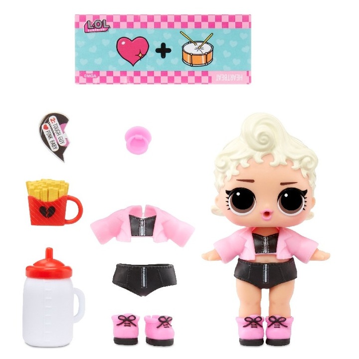 Papusa surpriza LOL Surprise!, BFF Sweethearts, editie Valentine's day, fetita