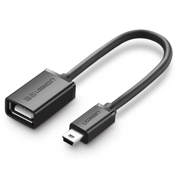 UGREEN US249 Мини USB OTG адаптер (черен)