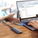 Кутия за външен хард диск Ugreen CM400, M.2 B-Key, SATA 3.0, 5Gbps, сив, с USB-C кабел