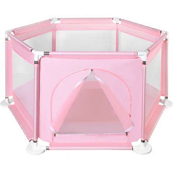 Tarc textil roz, 115x65 cm